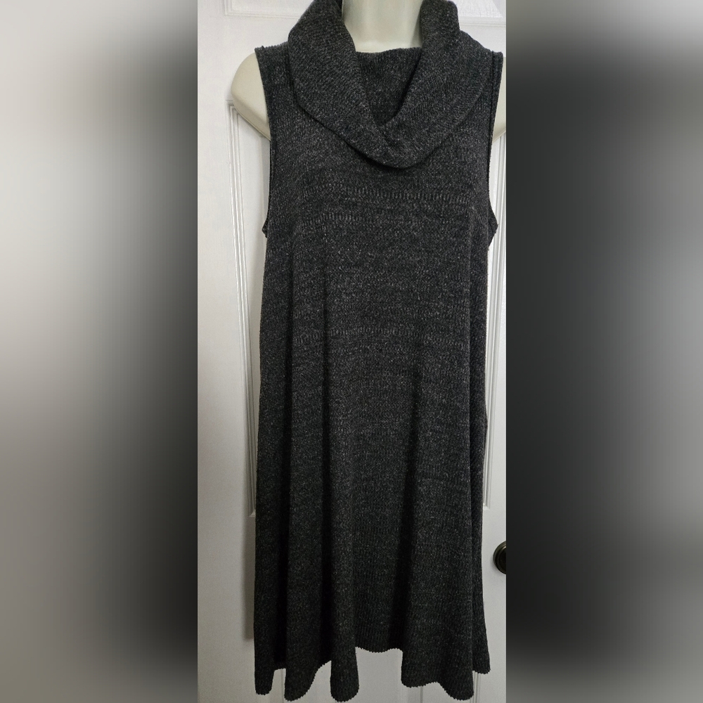 Cowl Neck  Knit Dress Size L